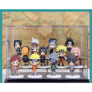 6pcs/kit Bonecos Naruto Boneco kit Anime Naruto Boneca Action Figura 7cm  Ornamentos Sakura Figuras De Ação Dos Desenhos Animados Brinquedos infantil