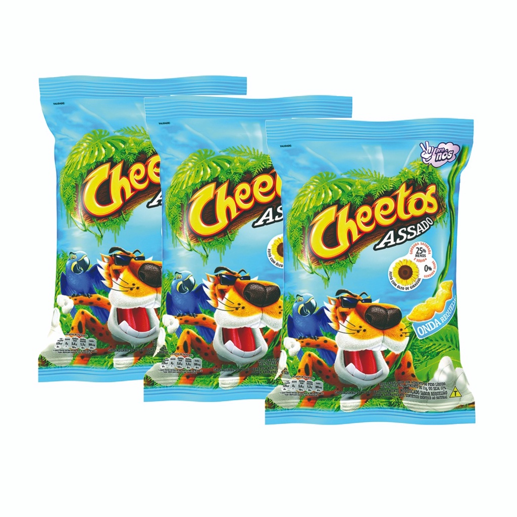 Salgadinho Cheetos Onda Requeijão 140g