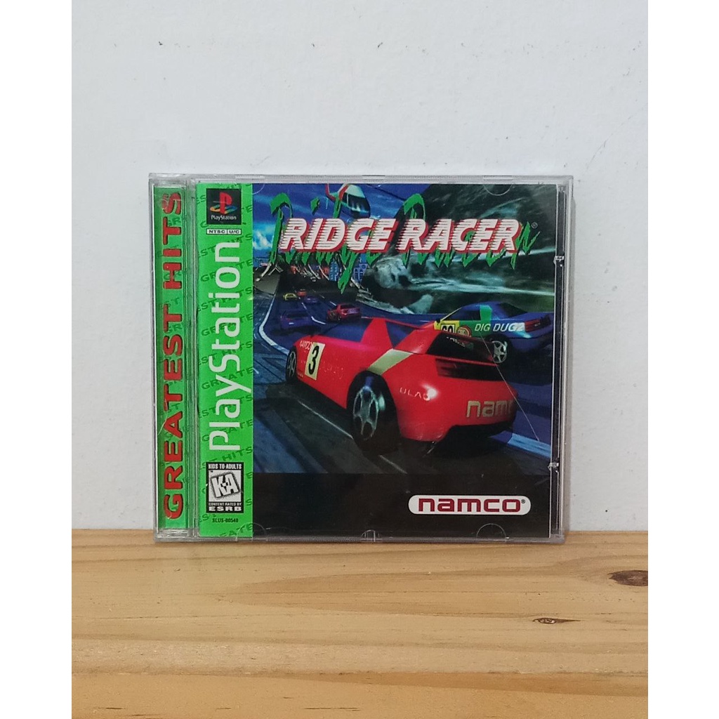 Ridge Racer - Greatest Hits - Playstation 1 - Completo - Original ...