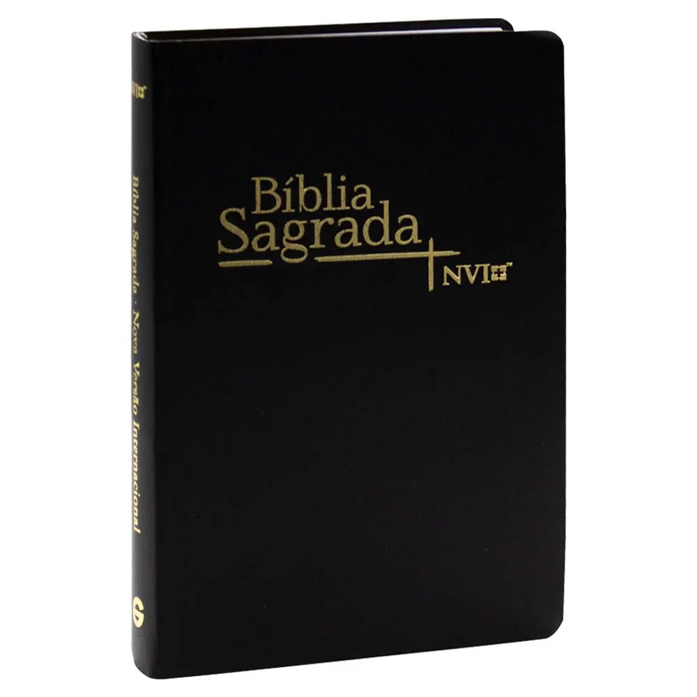 Bíblia Sagrada NVI | Letra Gigante | Luxo Preta | Shopee Brasil