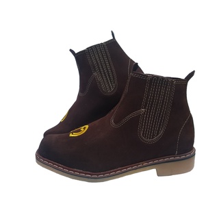 Botina Unissex Mangalarga Marchador Country Cowboy Rodeio 100% Couro Nobuck