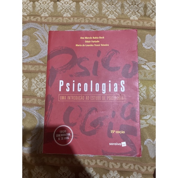 Psicologias: Uma Introdução Ao Estudo De Psicologia | Shopee Brasil