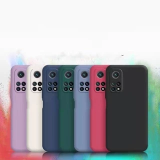 Capa Case Xiaomi Mi 10T / 10T Pro Silicone Aveludada Protecao Camera Fechada