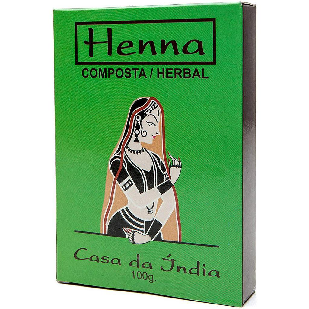Henna composta natural para os cabelos | Shopee Brasil