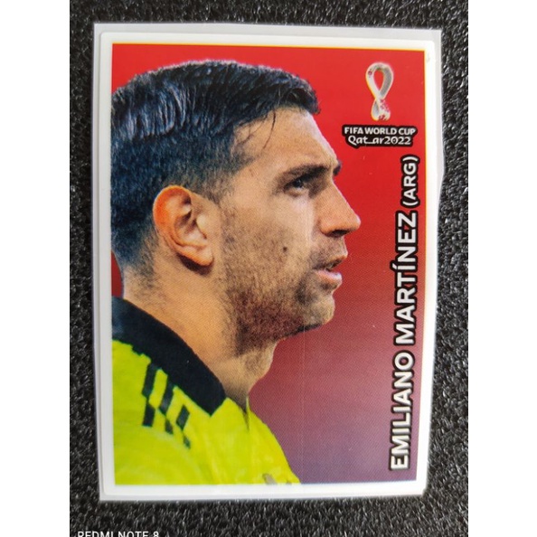Figurinha Coca cola copa 2022 Emiliano Martinez | Shopee Brasil