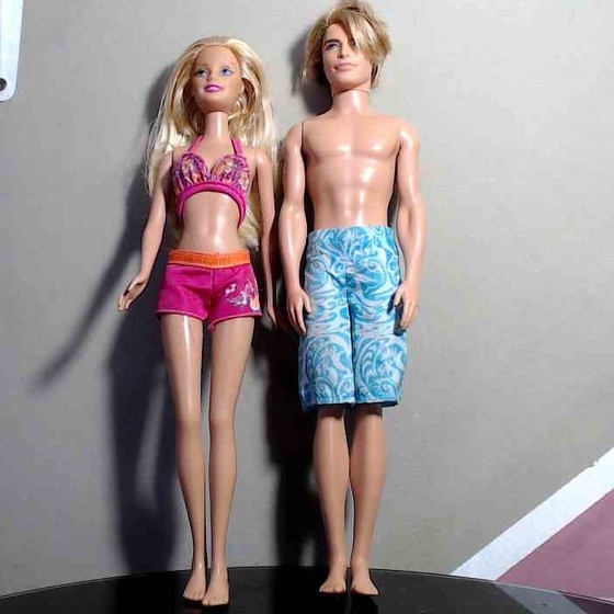 Jogo da Barbie e Ken na Praia 