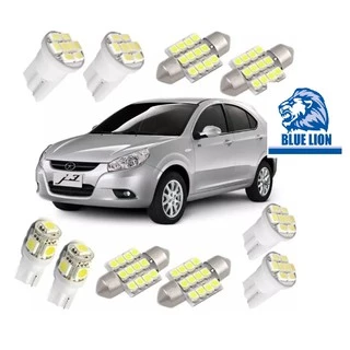 kit de lampada led Jac J3 super branca t10 carro automotivo