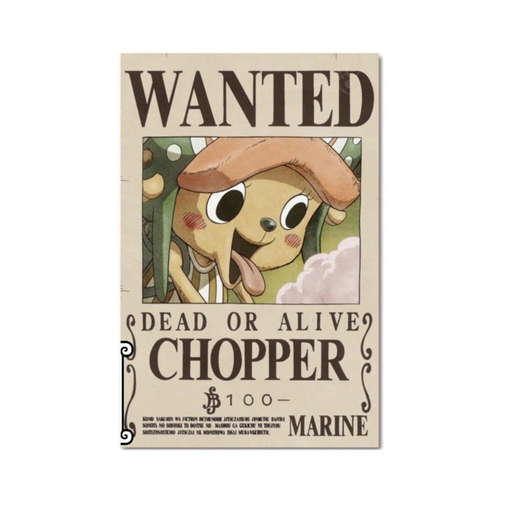 QUADRO TONY TONY CHOPPER ONE PIECE Shopee Brasil