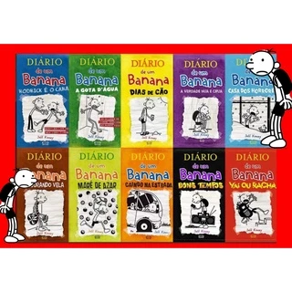 Diário de um Banana (novos) volumes 1,2,3,4,5,6,7,8,9,10. Escolher Variação.