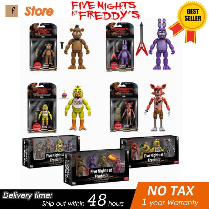 Preços baixos em Five Nights at Freddy's figuras de ação para jogos de  vídeo