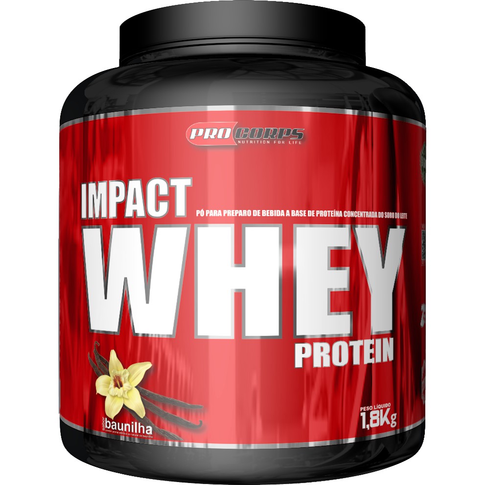 Whey Impact Protein 1,8kg – Envio Imediato –