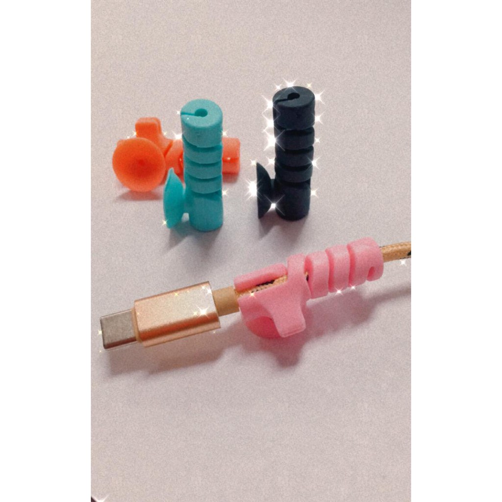 kit 4 PEÇAS DE PROTETOR DE CABOS(8091) | Shopee Brasil