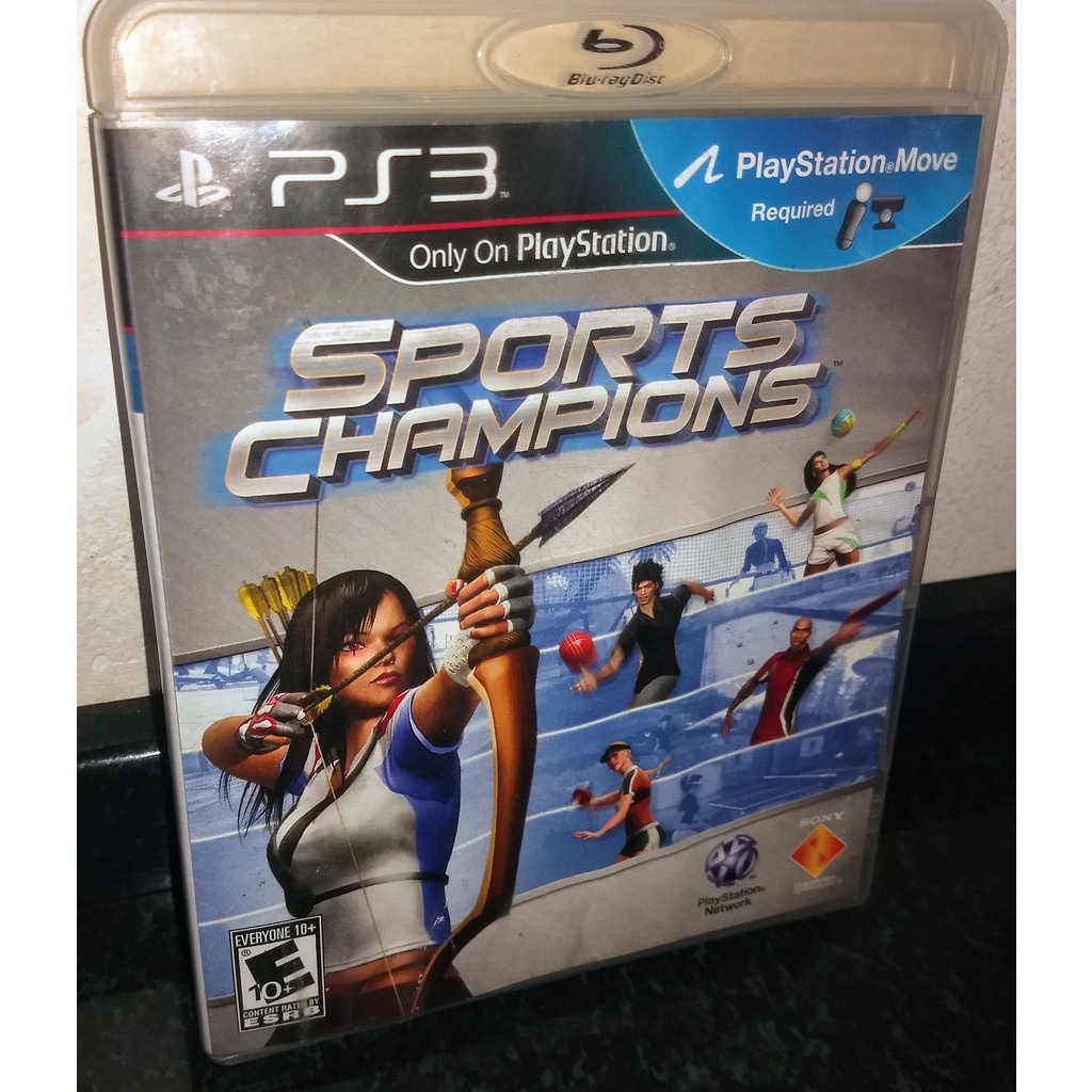 Jogo Original Sports Champions Playstation Ps3 Mídia Física Com 10