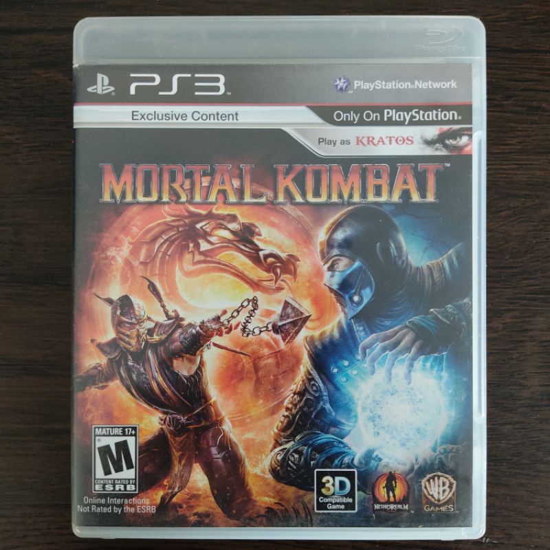 MORTAL KOMBAT 9 Ps3 KOMPLETE EDITION MÍDIA FÍSICA LACRADO