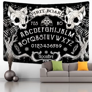 Tapeçaria Decorativa De Parede Estampa Gato Mistério Hippie