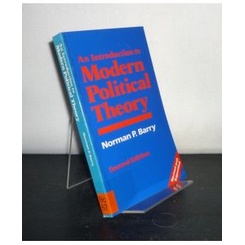 An introduction to modern political theory de Norman P. Barry pela