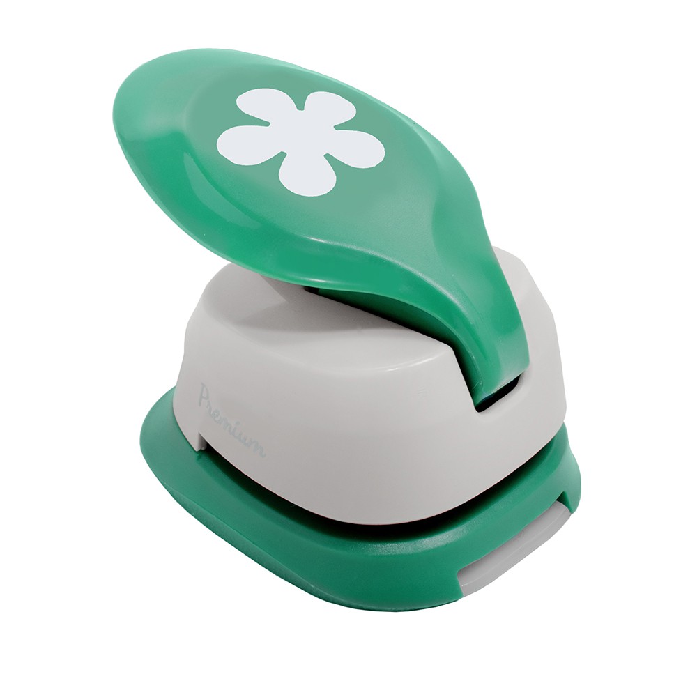 Furador Scrapbook Jumbo Premium papel e EVA flor hélice 24 mm Toke e Crie 6651 TEC