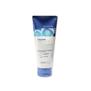 farmstay collagen water full moist peeling gel 180g