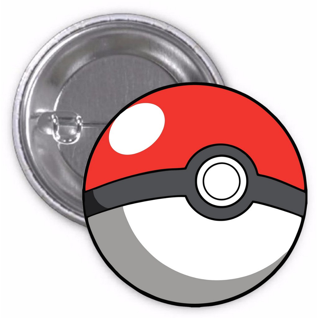 Botton do pokémon boton botons buton button broche | Shopee Brasil