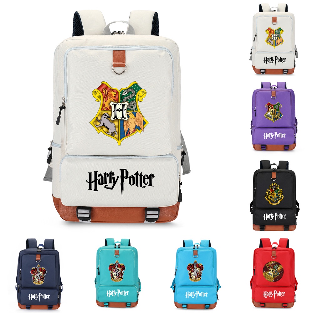 Mochila Harry Potter Velcro Patches das Casas - Presentes criativos e muita  variedade