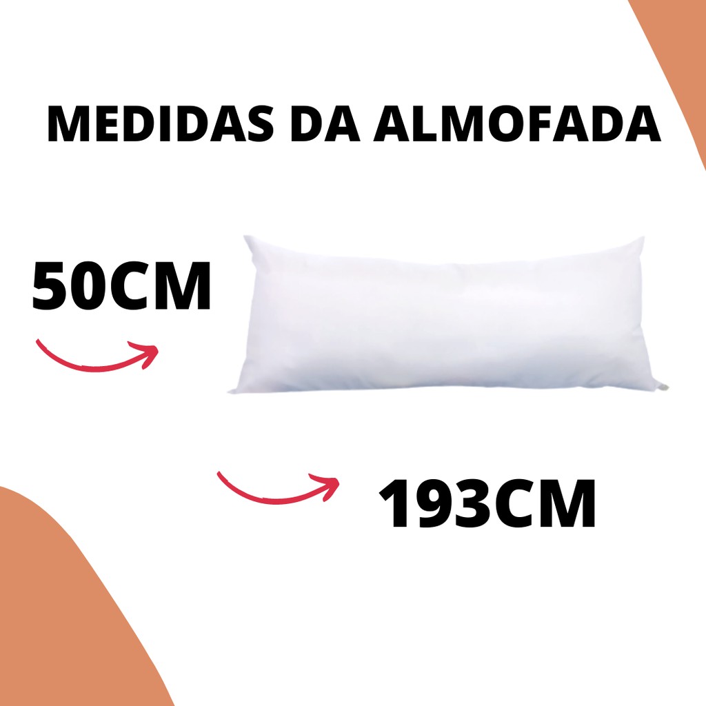 Almofada Grande Cama King Sofá Cabeceira Encosto De Apoio