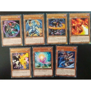 Set Dragões! Dragão Imperador do Caos / Maldição do Fogo do Dragão (7 cartas) | (YuGiOh TCG)