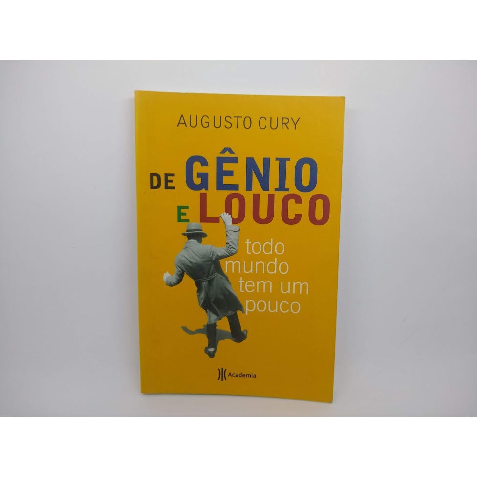 Livro: De Gênio E Louco Todo Mundo Tem Um Pouco | Shopee Brasil