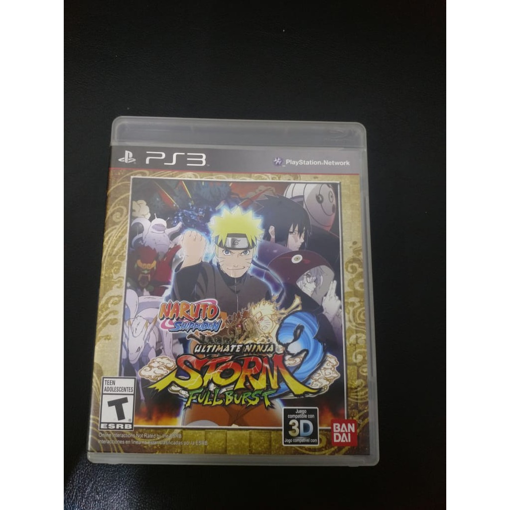 Naruto Shippuden: Ultimate Ninja Storm 3 PS3 - Compra jogos online