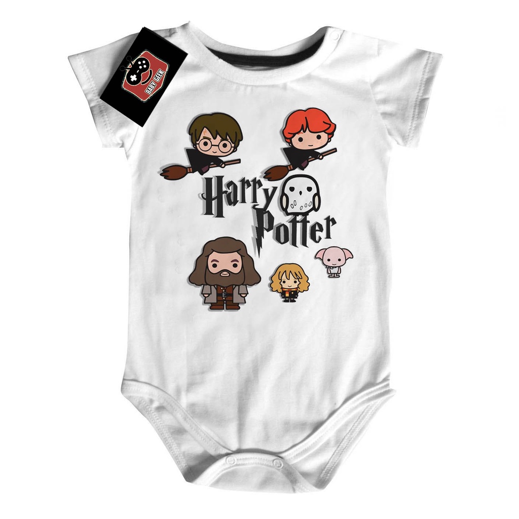 Body Bebe Personalizado Accio Expecto Mandrake Harry Potter em