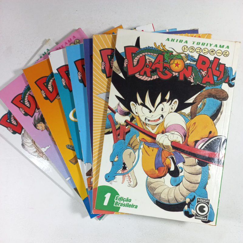 Mangá Dragon Ball As Esferas do Dragão - Akira Toriyama - Conrad Editora -  Edição Brasileira - Nº 01 a 32 -Coleção completa