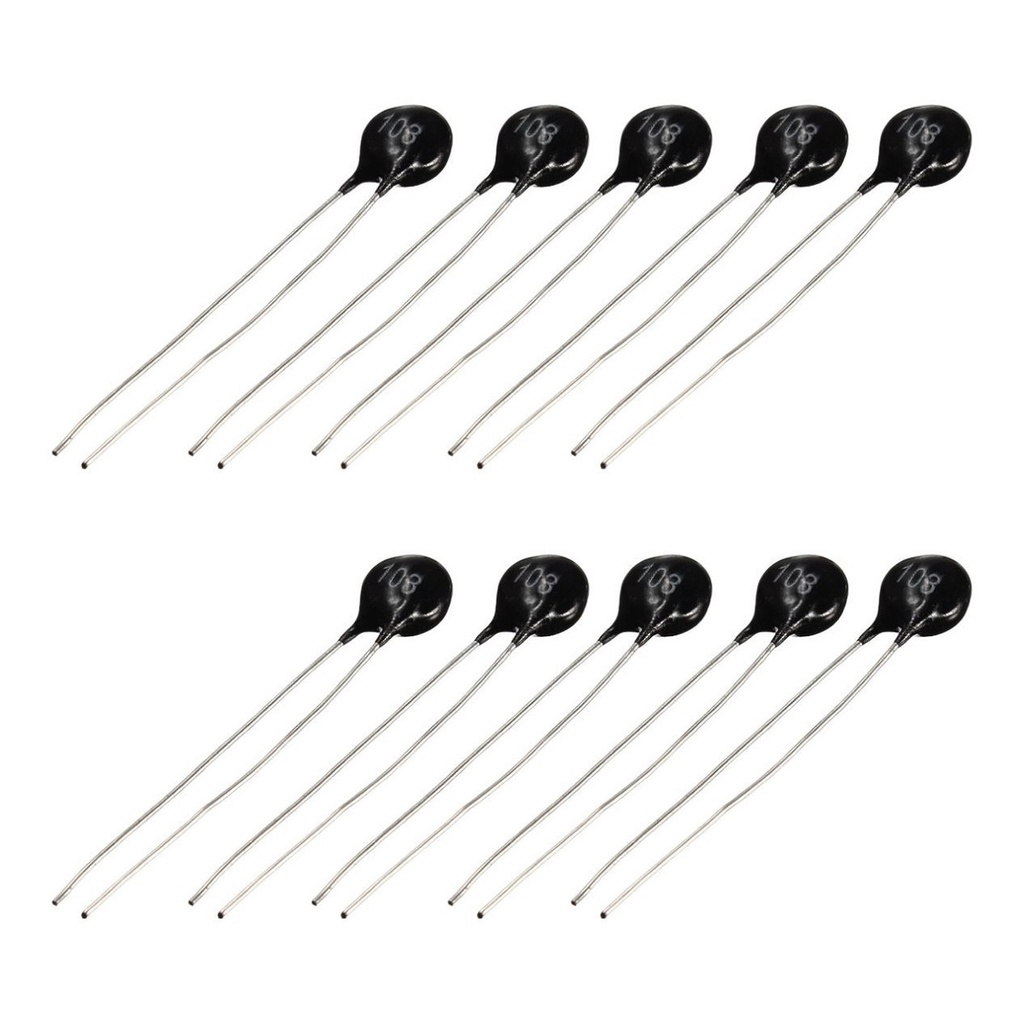 Sensor Temperatura Termistor NTC MF52-103 5mm 10K Ohms Faixa de -55 a ...