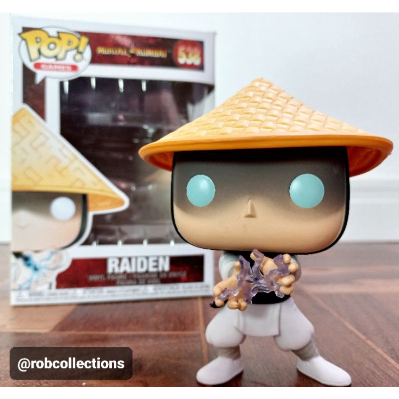 Funko Pop Moral Kombat Raiden 538 (desconto) Shopee Brasil