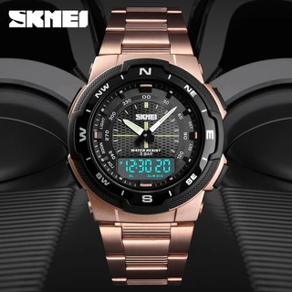 SKMEI 1370 Relógio De Pulso Masculino Multifuncional À Prova D'água