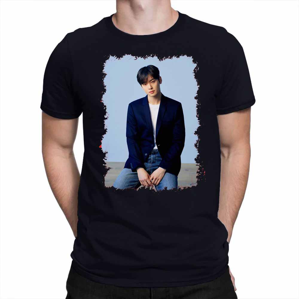Camiseta Cha Eun-woo KDrama Kpop Astro Lee Dong-min | Shopee Brasil