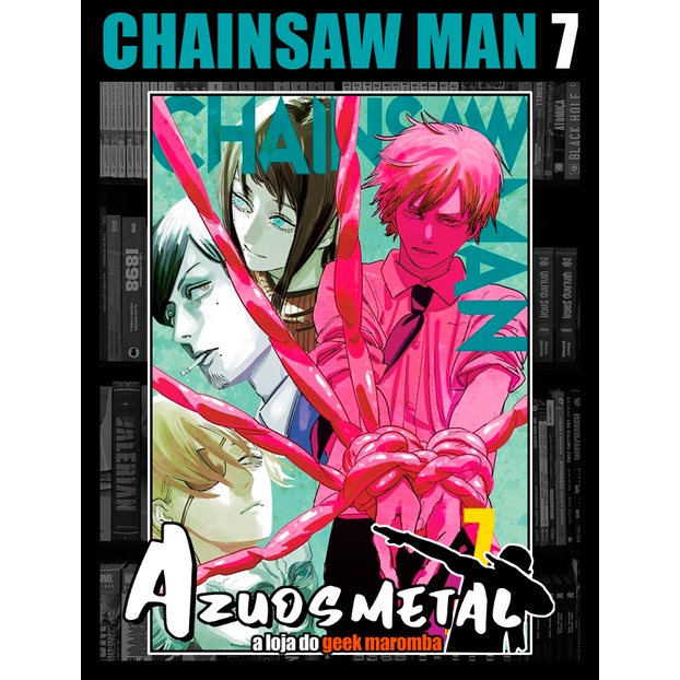 Mangá Chainsaw Man Homem Motosserra Vol. 7 - Português BR - Outros