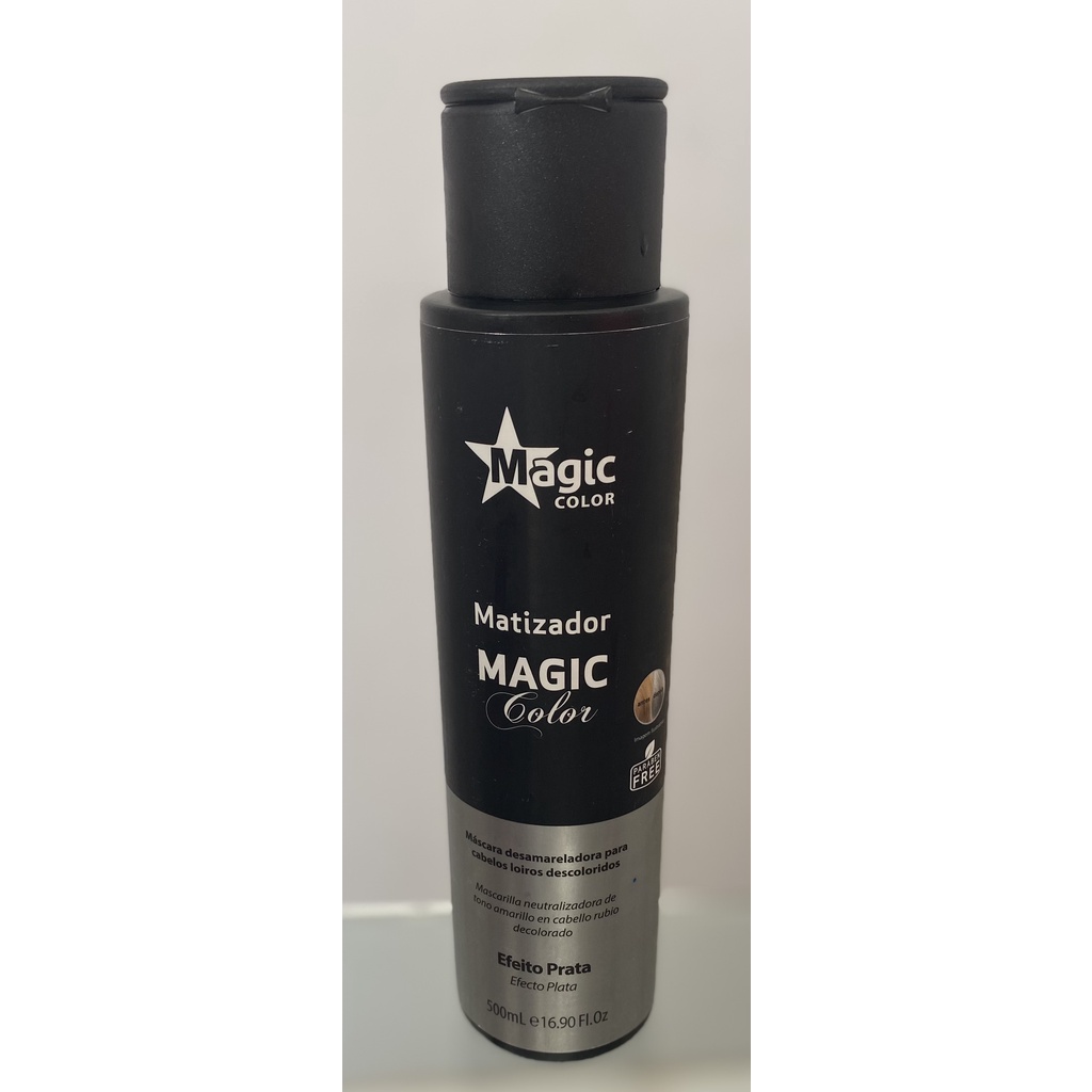 Matizador Magic Color Efeito Prata -Máscara desamareladora | Shopee Brasil