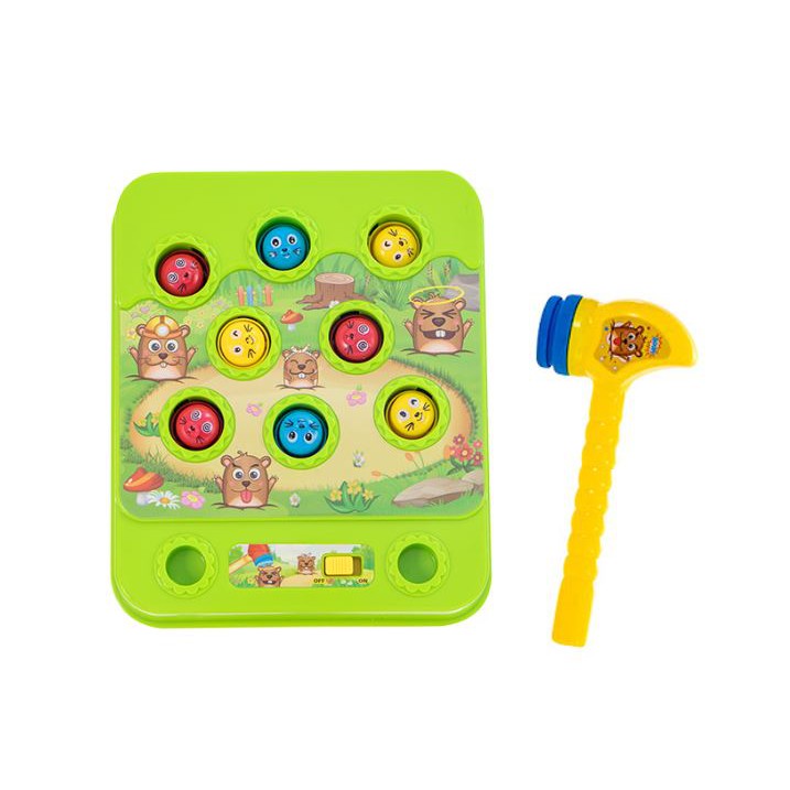 Jogo Bate Bate Animal Com 2 Martelo Animais E Musica Brincadeira Infantil  Movimento Bichinhos - Art Brink - Bonecos - Magazine Luiza