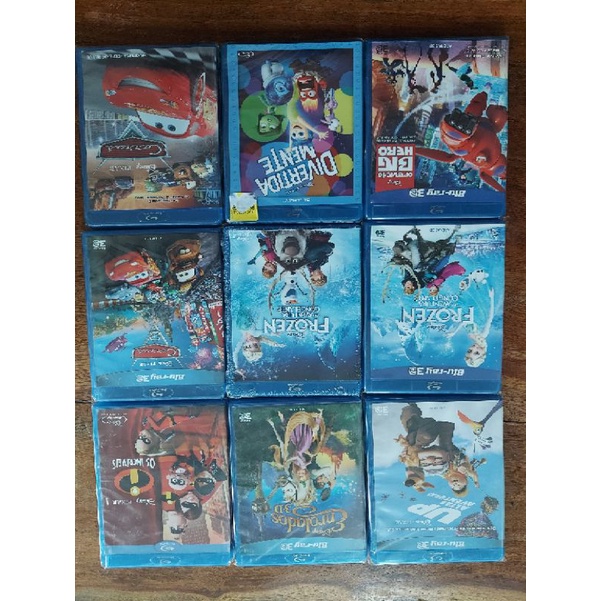 Coleção Blu Ray Disney Pixar - Up Altas Anventuras 3D, Enrolados 3D, Os  Incríveis, Frozen 3D, Frozen, Carros e Carros 2, Operação Big Hero,  Divertidamente | Shopee Brasil