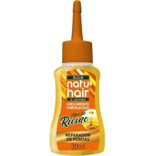 Reparador de Pontas Óleo de Rícino NatuHair SOS 30ml