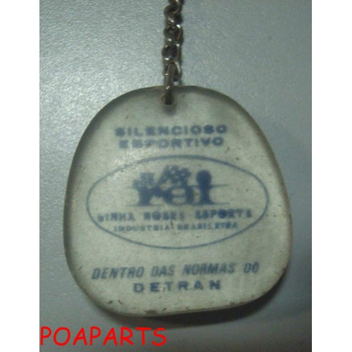Chaveiro Silenciosos Rei Opala Chevette Fusca