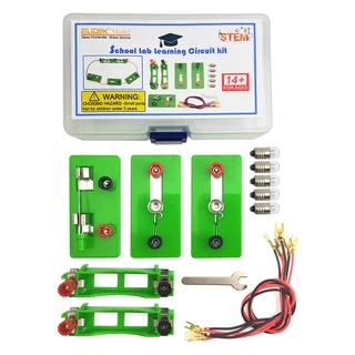 Educacional Escolar Física Laboratório Paralelo Circuito De Luz Estudante Escola Série Elétrica Lâmpada Ciência Eletricidade Experimento De Aprendizagem