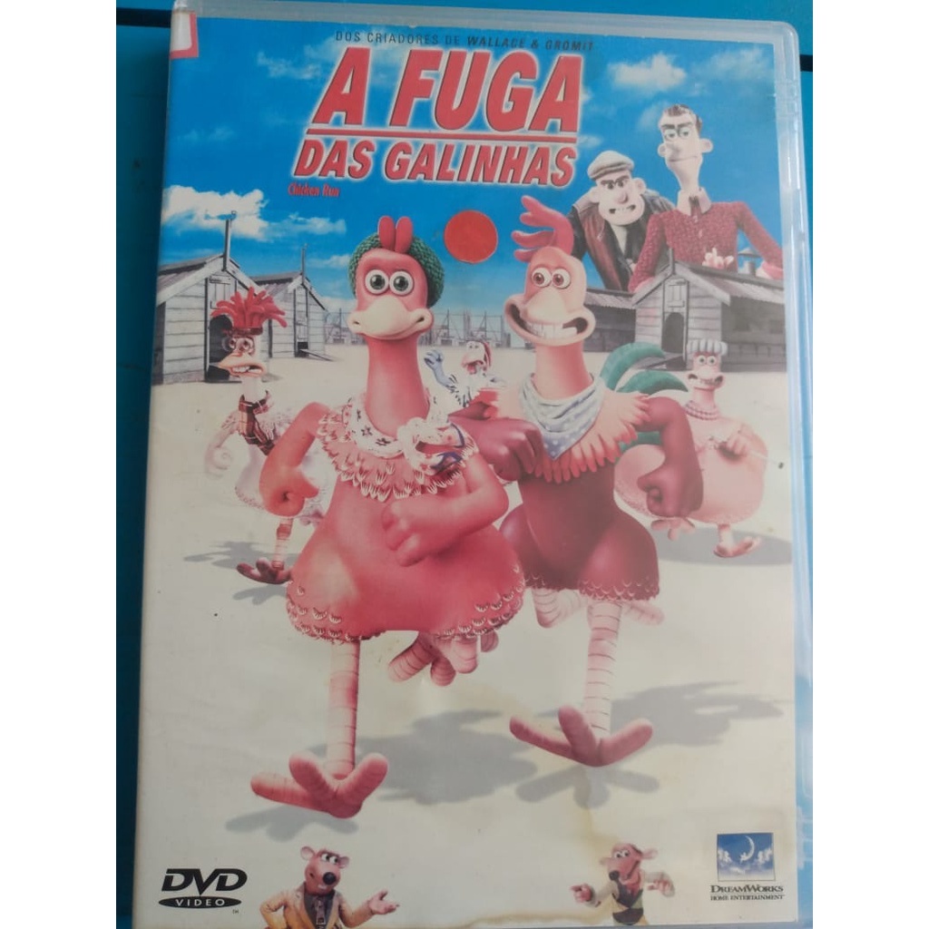 A Fuga Das Galinhas Dvd Original Shopee Brasil