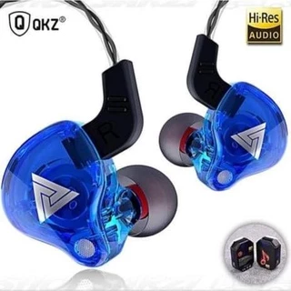 Fone de Ouvido QKz AK6 com Microfone/ Retorno de Palco com Microfone Fone de Ouvido