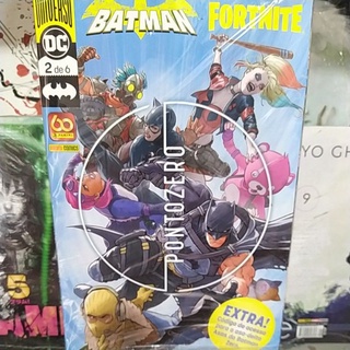 Editora Panini anuncia novo crossover entre Batman e Fortnite