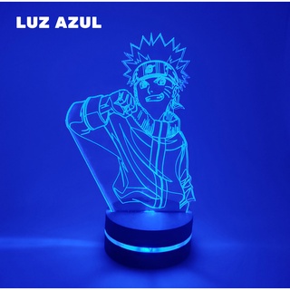 Abajur De Mesa De Led Naruto Uzumaki