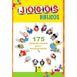 Livro Jogos Bíblicos 175 Atividades Para O Ministério Infantil Crianças Igreja em Oferta na Shopee