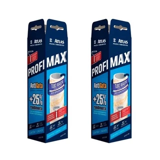 Kit 2 Rolo De Pintura Anti gota Em Poliamida Profimax 23cm Sem Cabo Atlas