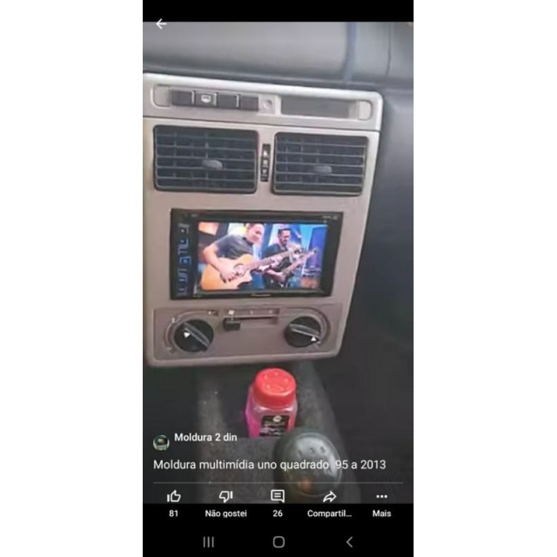 Moldura 2 Din uno 96 a 2013