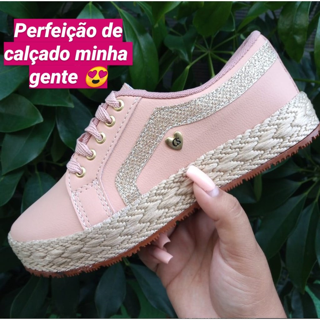 Tenis carmen steffens store rosa