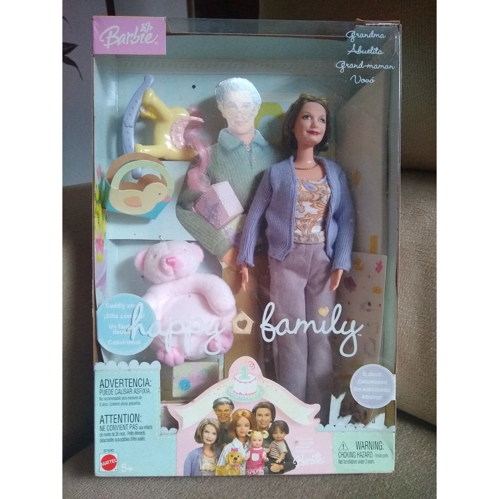 Grandma Happy Family Barbie Doll